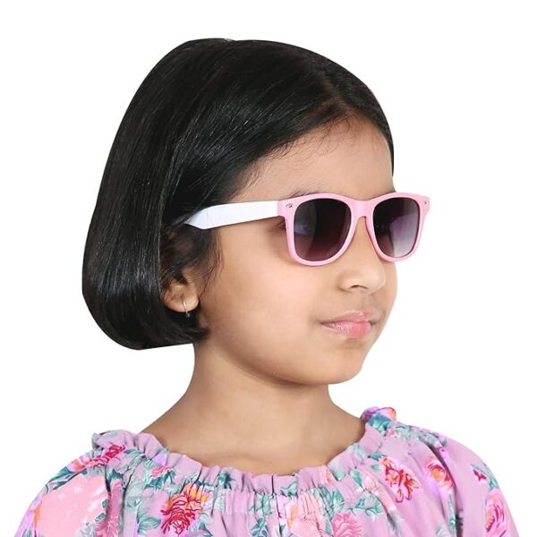 UV Protected Combo Kids (3 TO 8 years) Unisex Sunglasses - Pack of 2 - Image 4
