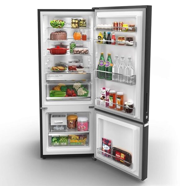 Whirlpool 312 L 3 Star IntelliFresh Convertible Inverter Frost Free Double Door Refrigerator (IFPRO BM INV CNV 370 Steel onyx-Z, 3s) - Image 4