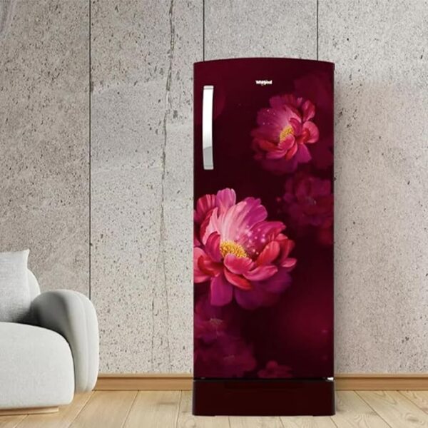 Whirlpool 192 L 3 Star Direct-Cool Single Door Refrigerator (215 Icemagic Pro ROY 3S Wine Peony-Z, 2023 Model) - Image 2