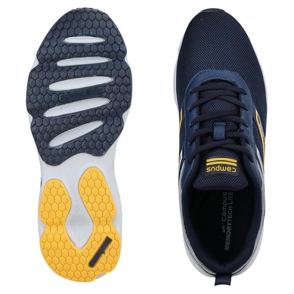 Campus Hurricane Men's Lace-Up Running Shoes - Image 3