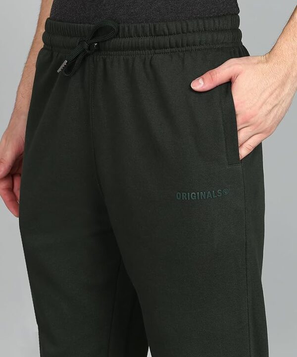 Alan Jones Clothing Men's Fleece Jogger Regular Pants For Winterwear - Image 3