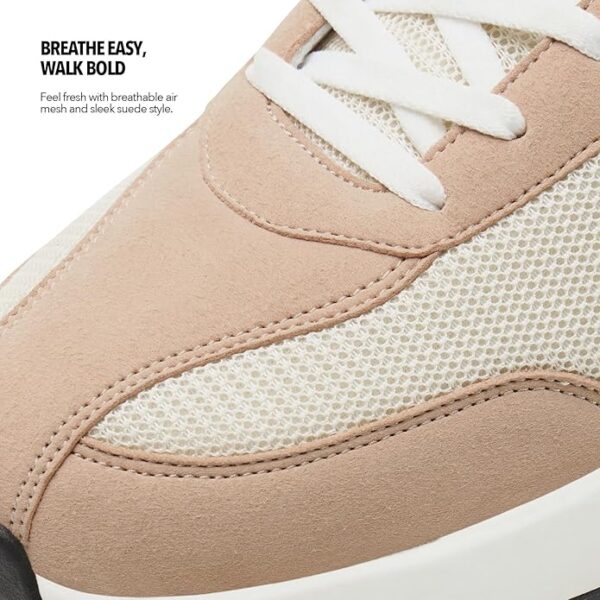 Boldfit Sneakers for Man Lightweight Shoes for Men Comfortable Sneakers for Men Air Mesh Casual Shoes for Men Soft Cushion Insole Casual Sneakers for Men Lace Up Men Casual Shoes Boys Shoe Sneaker - Image 5