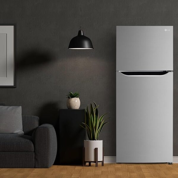 LG 242 L 2 Star Frost-Free Smart Inverter Double Door Refrigerator (GL-N292DPZY, Shiny Steel, Smart Connect & Multi Air Flow) - Image 2