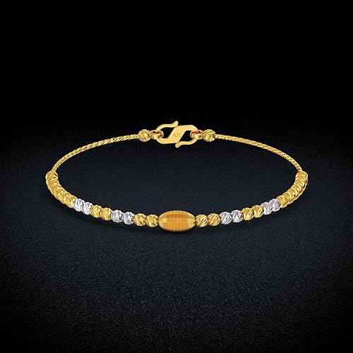 Joyalukkas 22k (916) Purity BIS Certified Stunning Gold Bracelet For Women - Image 5