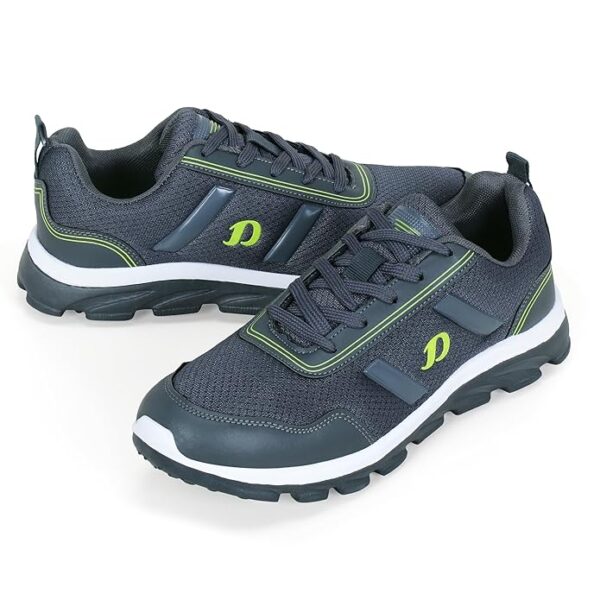 DOCTOR EXTRA SOFT Memory Foam Mens Running Shoe with EVA Sole | Sports,Gym,Training,Walking,Jogging,Casual,School | Lightweight & Comfortable| Sneakers Lace-Up Athletics Loafer Gent's & Boy's D-2003 - Image 2