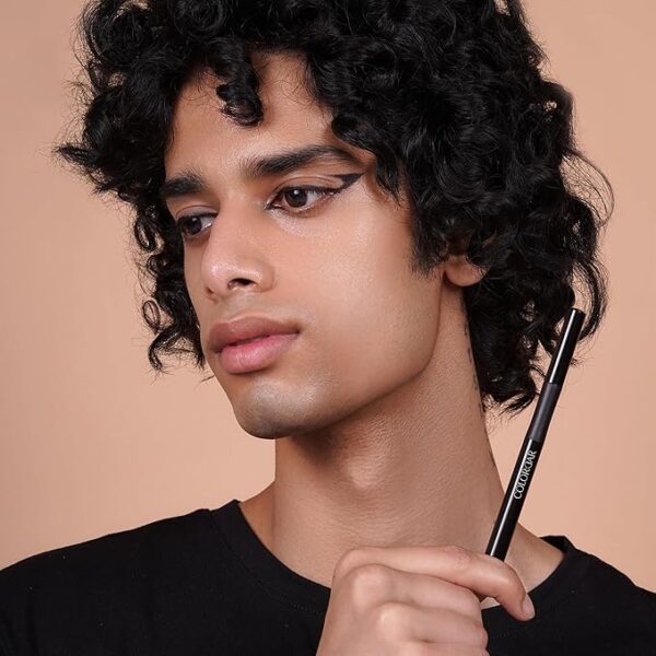 Colorbar Ultimate Eye Liner, Black, 1ml | Waterproof | Transfer-proof | Lasts upto 16 hours - Image 3