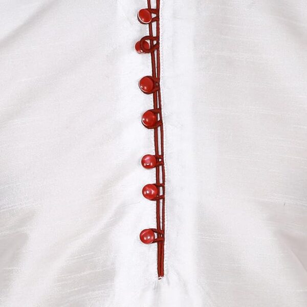 Royal Kurta Men's Silk Blend Kurta Pyjama Set - Image 5