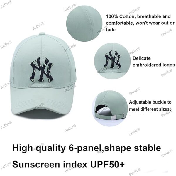 Unisex Baseball Caps, Comfortable, Stylish Design, Caps Branded with Adjustable Buckle, Summer caps for Men, Cricket Caps for Men, Gym Caps for Men, Sports Caps for Men Women - Image 5