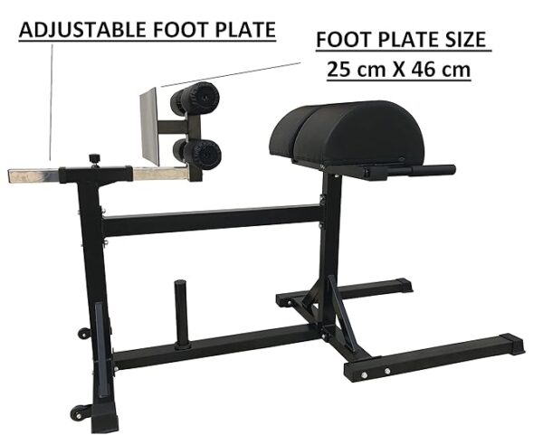 Kobo CTM-1 Glute Ham Developer, Hamstring, Back, and Abs Hyperextension Bench. GHD Exercise Machine - Glute Ham Developer Commercial Quality (Imported) - Image 3