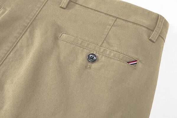AVANOVA Men's Trousers Light Business Style Slightly Stretch Straight Leg Pants for Outdoor Casual Daily Trouser II Men's Regular Casual Pants Trouser (Trouser 126) - Image 3