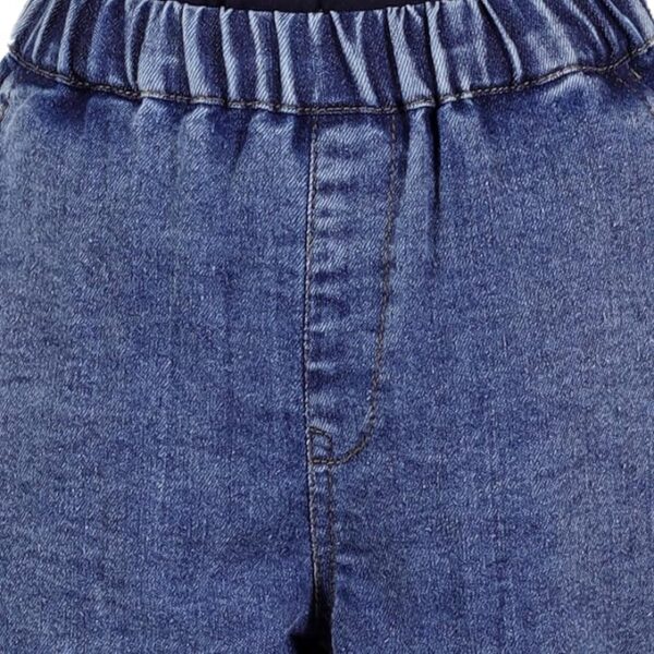 superminis Girl's Stretchable Denim Pants with Elastic Closure - Image 5