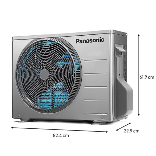 Panasonic 1.5 Ton 5 Star Wi-Fi Twin-Cool Inverter Split Air Conditioner (Copper, Shield Blu Anti-Corrosion Technology, nanoe-G Air, CS/CU-XU18WKYF, White), Free 1 Year Extended warranty - Image 3