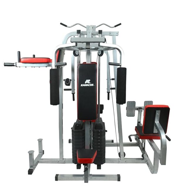 B Fit Bodyweight Fitness Resistance Kit ExtensiKamachi HG-44 4 Station Home Gym, Aluminum, Silveron Strap for Door Pull Up Bar, Powerlifting Strength Training Kit Straps Home Gym Exercise Full-Body Workout Equipment (Military Color-PRO-Trainer Kit) (Copy) (Copy) - Image 4