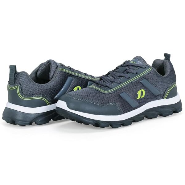 DOCTOR EXTRA SOFT Memory Foam Mens Running Shoe with EVA Sole | Sports,Gym,Training,Walking,Jogging,Casual,School | Lightweight & Comfortable| Sneakers Lace-Up Athletics Loafer Gent's & Boy's D-2003 - Image 5