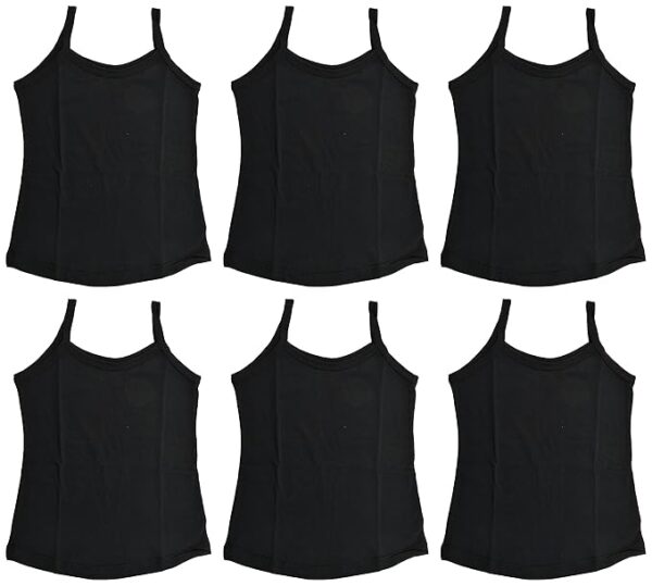 Girl's Cotton Slip (Pack of 6)