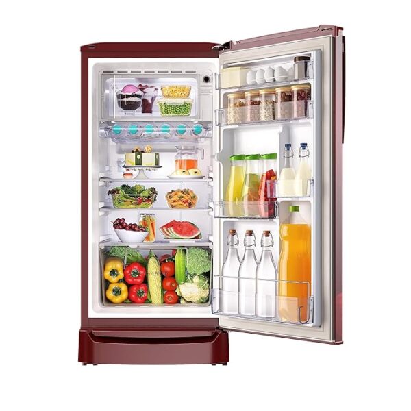Godrej 180 L 2 Star Direct Cool Turbo Cooling Technology With Upto 24 Days farm Freshness Single Door Refrigerator (RD ERIOPLS 205B THF SE WN, Sea Wine) - Image 3