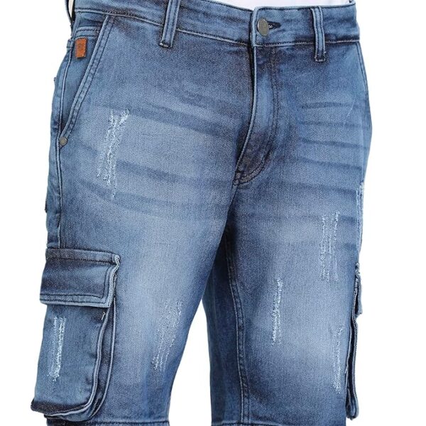 Campus Sutra Men's Regular Shorts - Image 4