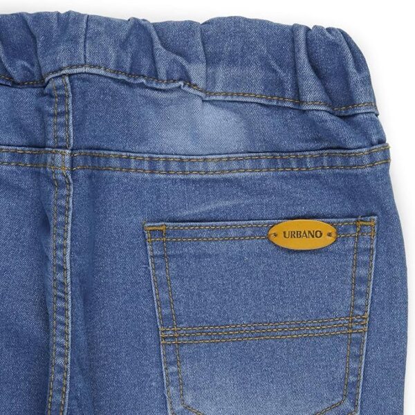 Urbano Juniors Boy's Slim Fit Stretchable Jogger Jeans - Image 4