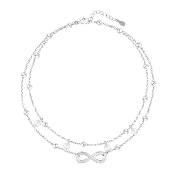 GIVA 925 Silver Rose Gold Infinity Pendant Necklace Ring Stud Earrings Toe Rings Anklet Bracelet Sets | Gifts for Women & Girls