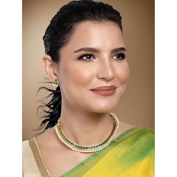 Peora Traditional Ethinc Necklace & Jewelry Set Gift for Women - Image 6