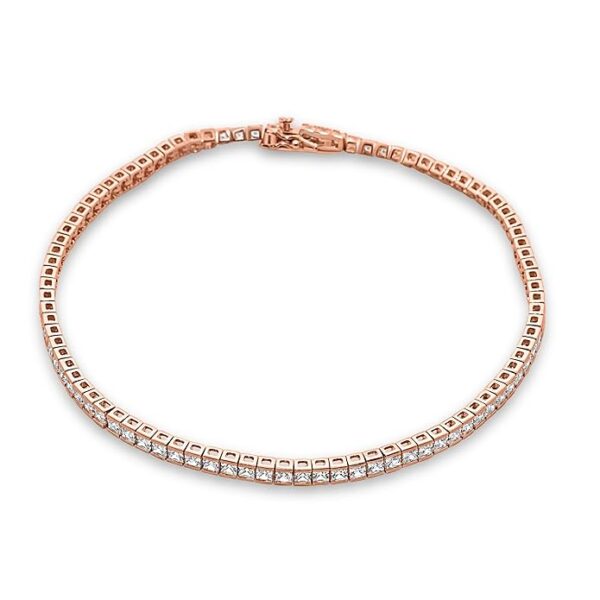 925 Silver Anklet With Zircon Stone for Women | Trendy Flexible Silver Payal (Anklets) in Pure 92.5 | Wedding Jewellery