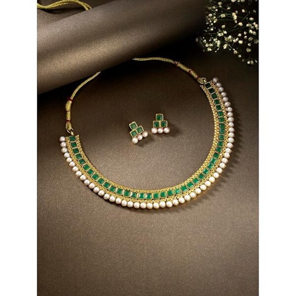 Peora Traditional Ethinc Necklace & Jewelry Set Gift for Women - Image 5