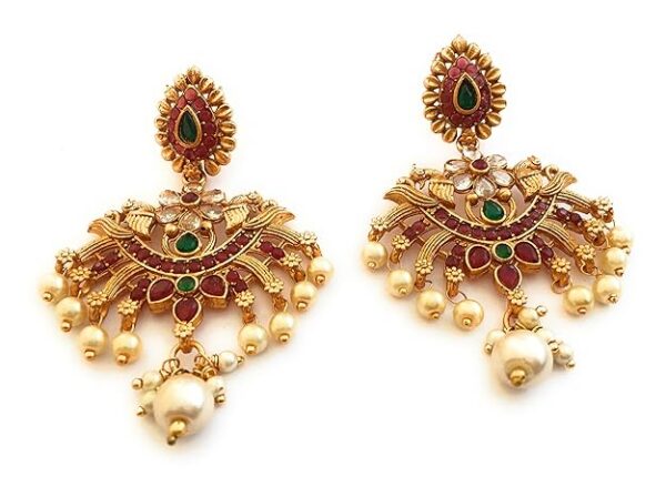 Sasitrends Classic Matte Gold Plated Necklace Set - Image 2