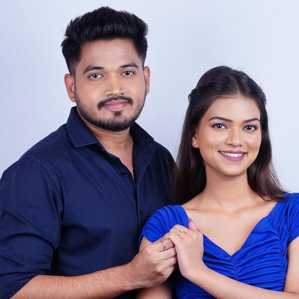 THE MARKETVILLA Pure 925 Silver Couples Ring - Chandi ki Matching Rings For Couple, Couple Rings for Lovers Pair, Couples Ring Combo Silver (Adjustable Size) - Image 2